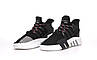 Чоловічі кросівки Adidas Equipment EQT Black White Green (Чорні з білим) Взуття Адідас ЕКТ текстиль сітка весна літо В'єтнам, фото 5