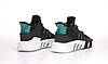 Чоловічі кросівки Adidas Equipment EQT Black White Green (Чорні з білим) Взуття Адідас ЕКТ текстиль сітка весна літо В'єтнам, фото 6