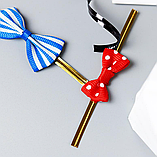 Дротяна зав'язка срібло для упаковки twist, затискачі для пакетів, дріт для подарунків, скрутка 8 см 20 шт, фото 3