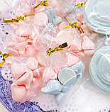 Дротяна зав'язка срібло для упаковки twist, затискачі для пакетів, дріт для подарунків, скрутка 8 см 20 шт, фото 7