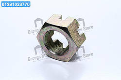 Гайка М30х1,5 пальця реактивного корончата , КРАЗ (H = 22-25 мм) 5511-2919031