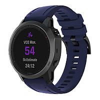 Ремешок для смарт-часов Garmin Fenix 5s/6s Dark Blue (ARM60810)