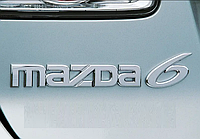 Эмблема надпись задняя MAZDA 6 для автомобилей MAZDA 6