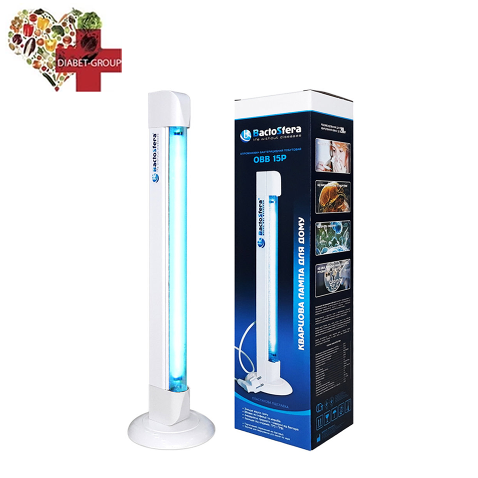 Бактерицидна лампа BaktoSfera OBB 15P OZONE