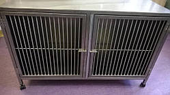 Ветеринарна Клітка для тварин з нержавіючої сталі Veterinary Stainless Steel Cage