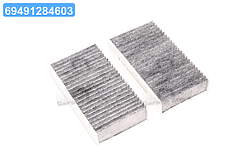 Фільтр салону BMW X3 (F25) 10- (2шт.) вугільний (вир-во DENCKERMANN) M110879K