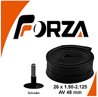 Велокамера Forza 26x1.90-2.125 AV 48 мм