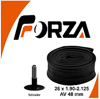 Велокамера Forza 26x1.90-2.125 AV 48 мм