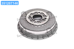 Барабан гальмівний задн.  2108, 2110, 1118 ЧАВУН (RIDER) RD.2108-3502070