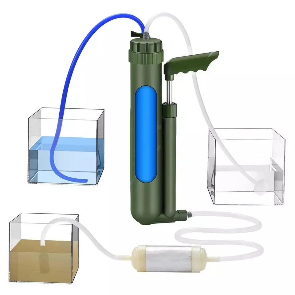 Туристический мембранный фильтр L800 для очистки воды. Портативный фильтр обратного осмоса 0,0001 - фото 3 - id-p1782421973