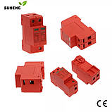 Пристрій захисту від імпульсних перенапруг УЗІП DC 2P 80ka 1000v, фото 2