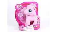 Плюшевая пони My lovely horses игрушка пони из my little pony музыкальная плюшевая пони розового цвета