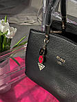 Жіноча сумка Guess Excellent Bag Black (чорна) torba0090 стильна красива ділова містка top, фото 11
