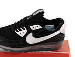 Чоловічі кросівки Nike Air Max Terrascape 90 (чорні з білим) спортивні комбіновані кроси К14269 top, фото 4