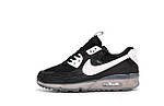 Чоловічі кросівки Nike Air Max Terrascape 90 (чорні з білим) спортивні комбіновані кроси К14269 top, фото 8