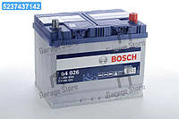 Аккумулятор 70Ah-12v BOSCH (S4026) (261x175x220),R,EN630(Азия) 0092S40260