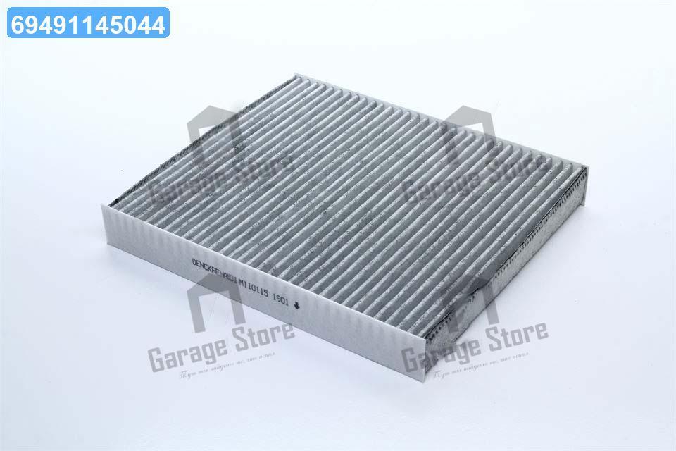 Фільтр салону SKODA FABIA 99-, ROOMSTER 06-, AUDI A2, VW POLO 02- вугільний (вир-во DENCKERMANN) M110115, фото 1