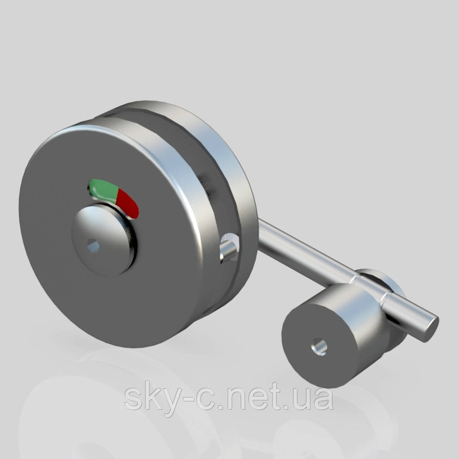 Засувка E-044 для туалетних кабін