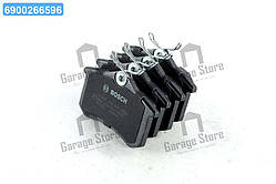 Колодка гальм. диск. AUDI A4, A6, VW GOLF IV задн. (вир-во Bosch) 0 986 466 683