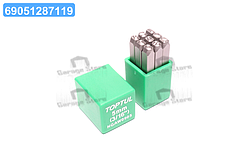 Набір клеймів цифрових ударних 9од. 5мм TOPTUL NGAW0905 (TOPTUL) NGAW0905