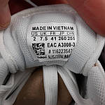 Чоловічі кеди Adidas Drop Step (білі із сірим і жовтогарячим) низькі модні весняні кросівки О10855 top, фото 8