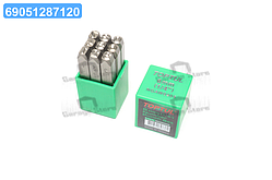 Набір клеймів цифрових ударних 9од. 6мм TOPTUL NGAW0906 (TOPTUL) NGAW0906