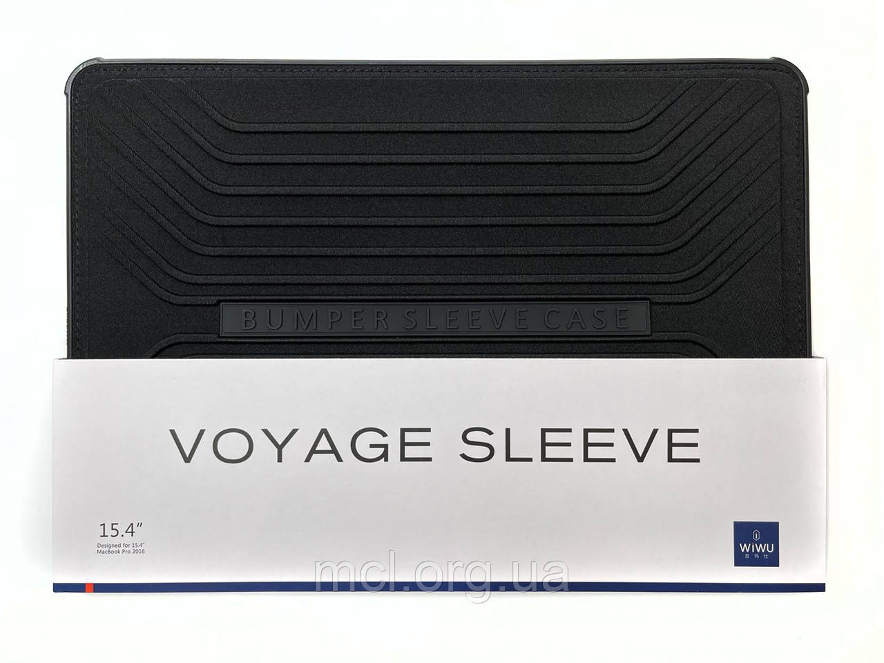 Протиударний чохол із вбудованими магнітами WIWU Voyage Sleeve для MacBook Pro 2016 15,4" (Black)