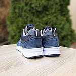 Чоловічі кросівки New Balance 574 (сині) демісезонні повсякденні комбіновані кроси О10860 top, фото 3