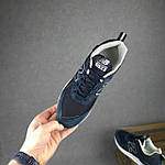 Чоловічі кросівки New Balance 574 (сині) демісезонні повсякденні комбіновані кроси О10860 top, фото 7