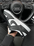 Чоловічі кросівки Nike SB Dunk Low Pro Black White (чорні з білим) низькі модні весняні кеди DА1527 top, фото 7