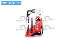 Викрутка YATO: 2 двосторонні насадки (YATO) YT-25971