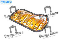 Прокладка масляного поддона двигателя AUDI/VW 1.9D/TD 1Y/AAZ С МАСЛООТРАЖАТЕЛЕМ (пр-во Elring) 447.340