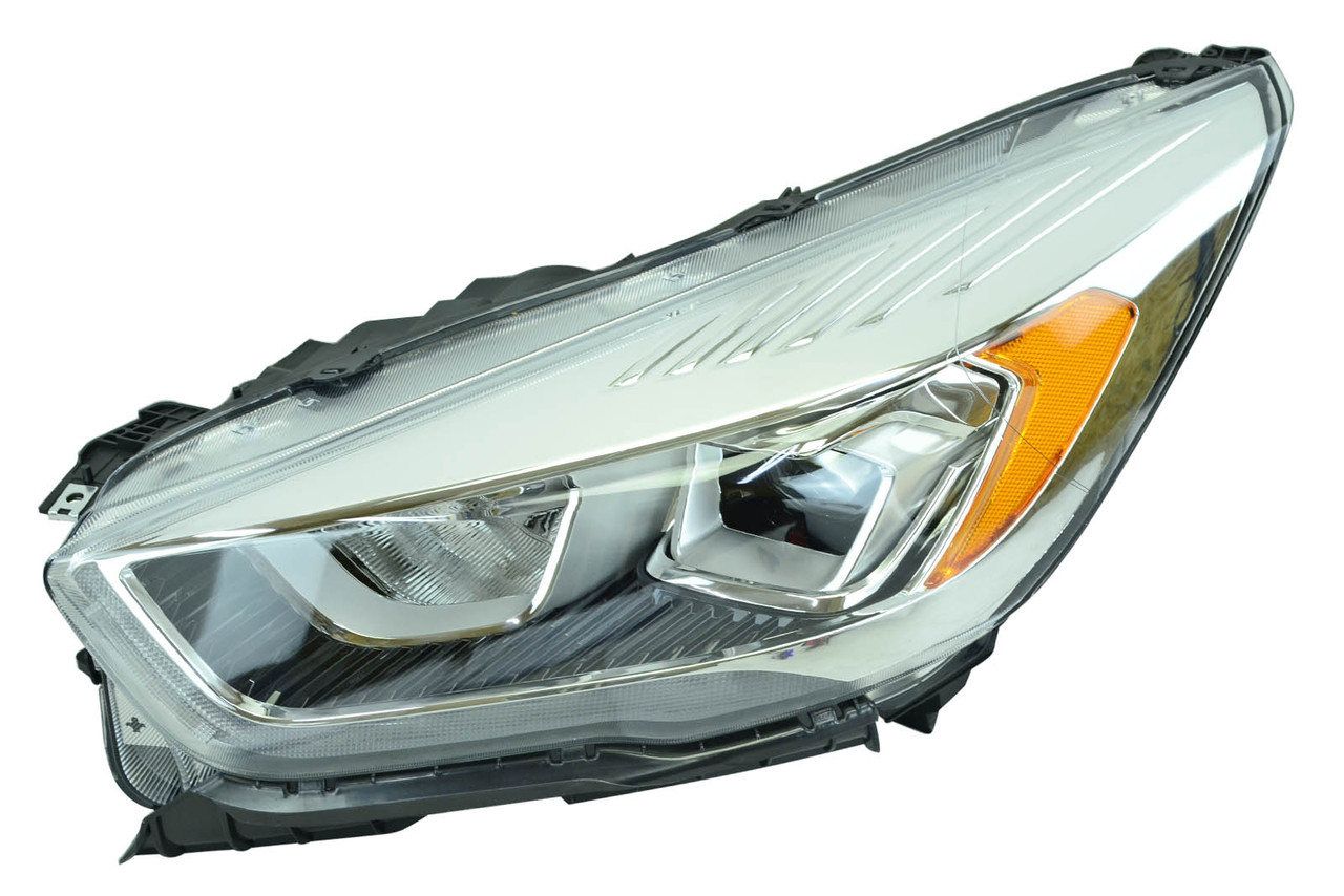 Фара Ford Kuga 2 CBS (2016-2019) Рестайлинг Галоген Белая Левая Желтый ...