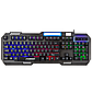 Ігрова клавіатура дротова FOVEV FV-Q307 USB з RGB-підсвіткою, фото 3