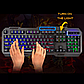 Ігрова клавіатура дротова FOVEV FV-Q307 USB з RGB-підсвіткою, фото 4