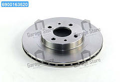 Диск гальмівний 2112 передн. вент. (вир-во ABS) 17342