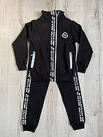 Спортивний костюм для хлопчика P&P 2336 116 см Чорний