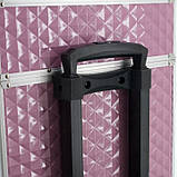 Косметична валіза Red-Ice Рожева, фото 6