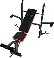 Багатопозиційна тренувальна лавка FunFit для жиму - з регулюванням (N/S)