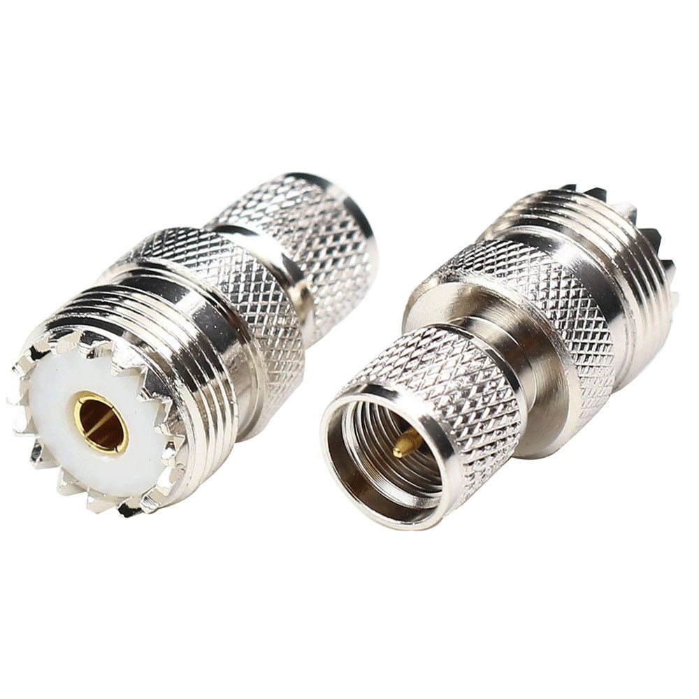 Перехідник MUHFP/UHFJ, Mini UHF вилка — UHF розетка