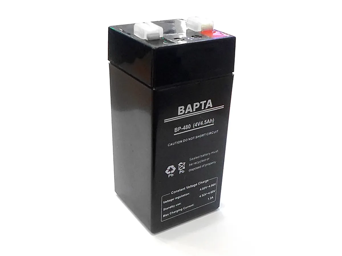 Акумуляторна батарея 4В 4,5Ач BAPTA BP-480 30шт 9651