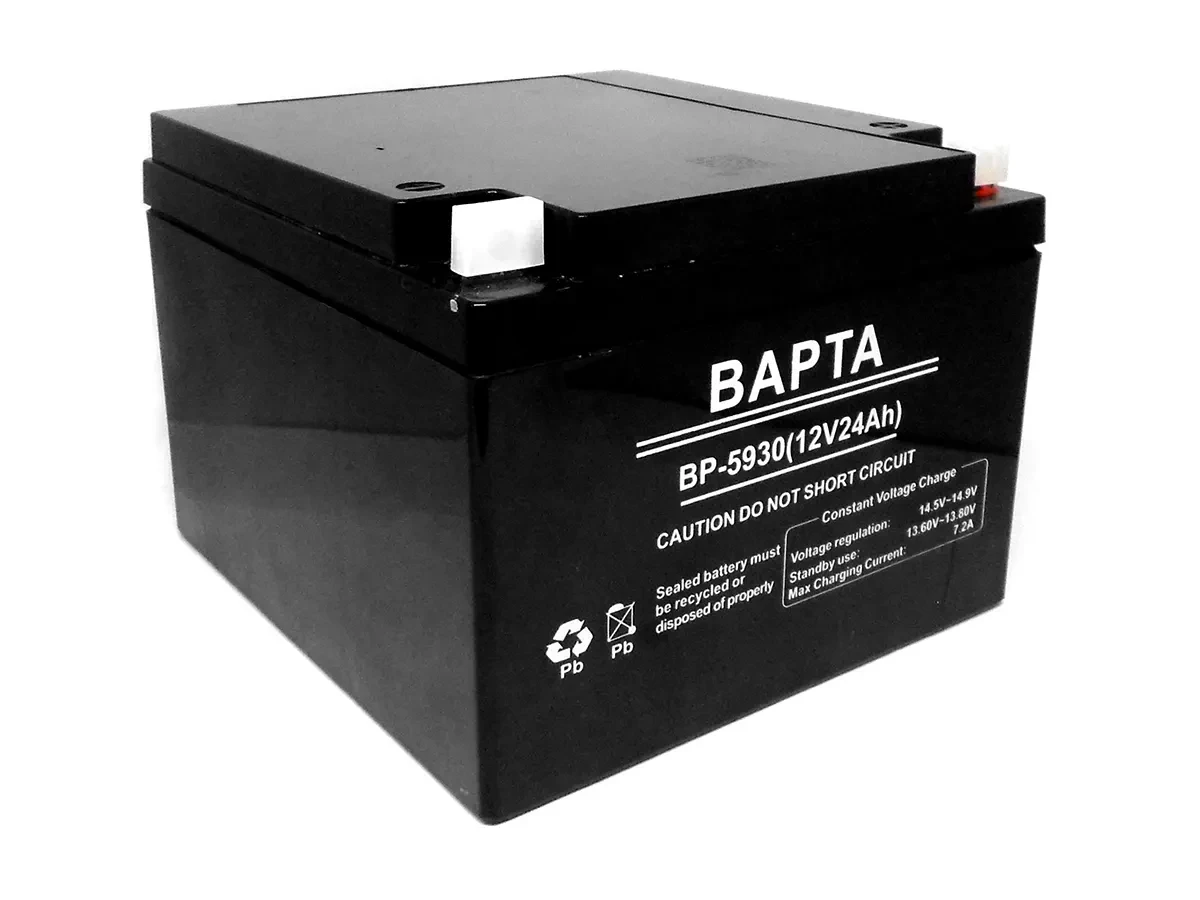 Акумуляторна батарея BAPTA 12В 24,0Ач 176х166х125 BP-5930 1шт 6344, фото 1