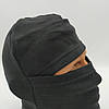 Утеплена зимова балаклава на флісі, Чорна / Багатофункціональна тактична балаклава, фото 9