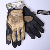 Тактические полнопалые перчатки MECHANIX M-Pact хл размер Койот