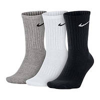 Шкарпетки Nike Value Cotton Crew мультиколір SX4508-965, Розмір (EU) — 42-46