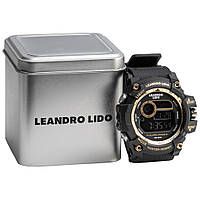 Спортивные часы LEANDRO LIDO 80525019, Чёрный, Размер (EU) - 1SIZE