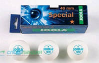 Мячи для настольного тенниса Joola Spezial 1* 3pcs 44020J