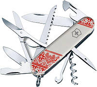 Швейцарский нож Victorinox Huntsman Ukraine Вышиванка (1.3713.7_T0051r)