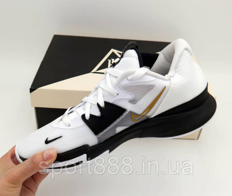 Eur36 45 Nike Kyrie 5 Low White Metallic Gold Black ID 1782482417 3100 Prom.ua