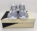 Eur40-46 Nike Kyrie 5 Low Wolf Grey Кайрі баскетбольні кросівки сірі, фото 8